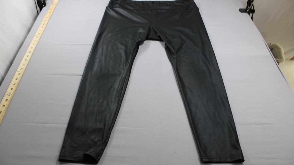 Wild Fable Faux Leather Leggings Womens XXL Black High Rise Stretch Pants